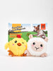 Fofos Chick and Lamb Sprike Ball Animal Toy for Dogs Dogs-Toys FOFOS