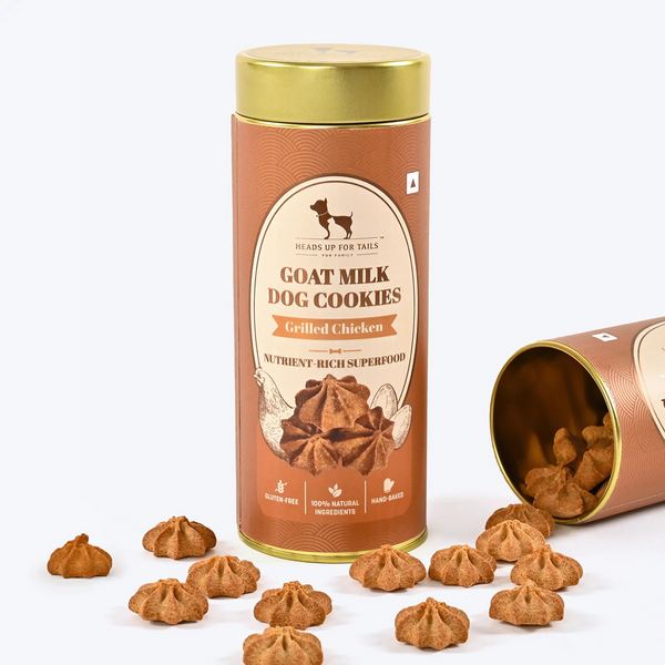 HUFT Gluten Free Goat Milk & Grilled Chicken Cookie Dog Treats