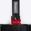 HUFT Classic H Harness for Dogs (Coral Black) Dogs-Collar, Leashes, harnesses Heads Up for Tails