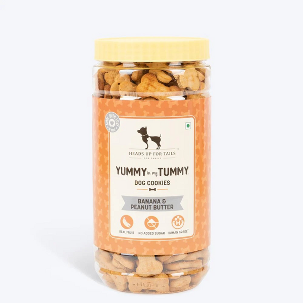 HUFT YIMT Banana and Peanut Butter Biscuits for Dogs