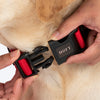 HUFT Classic D Ring Collar for Dogs (Cherry Red) Dogs-Collar, Leashes, harnesses Heads Up for Tails