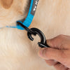 HUFT Classic D Ring Collar for Dogs (Ocean Blue) Dogs-Collar, Leashes, harnesses Heads Up for Tails