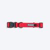 HUFT Classic D Ring Collar for Dogs (Cherry Red) Dogs-Collar, Leashes, harnesses Heads Up for Tails