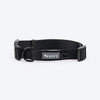 HUFT Classic D Ring Collar for Dogs (Coal Black) Dogs-Collar, Leashes, harnesses Heads Up for Tails XS
