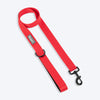 HUFT Classic Leash for Dogs (Cherry Red) Dogs-Collar, Leashes, harnesses Heads Up for Tails XS/S