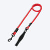 HUFT Classic Rope Leash for Dogs (Red) Dogs-Collar, Leashes, harnesses Heads Up for Tails S