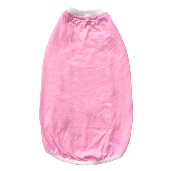 Pets Way Dive In Stripes Tshirt for Cat (Blush)
