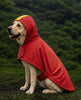 15 Furries Urban Colorblock Waterproof Raincoat for Dogs (Red & Yellow) Dogs-Clothing & Accessories 15 Furries Dropship