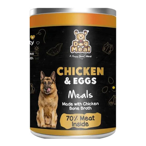 Dog Meal Vegetables and Egg Meals Dog Wet Food