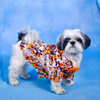 Dogobow Doggo Print Shirt for Dogs (Orange/White) Dogs-Clothing & Accessories Dogobow Dropship