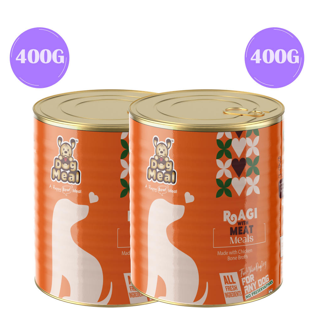 Dog Meal Raagi with Meat Meals Dog Wet Food