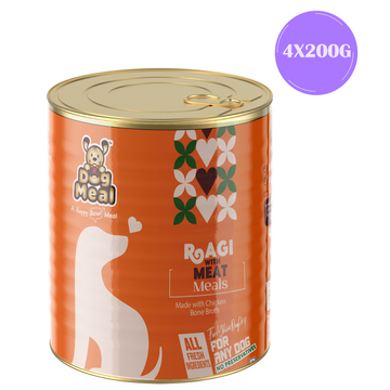 Dog Meal Raagi with Meat Meals Dog Wet Food