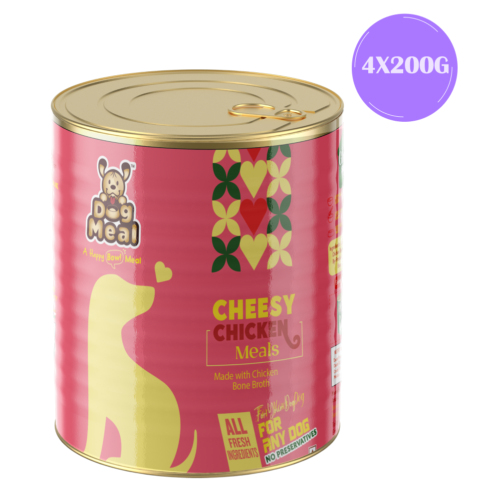Dog Meal Cheesy Chicken Meals Dog Wet Food Supertails