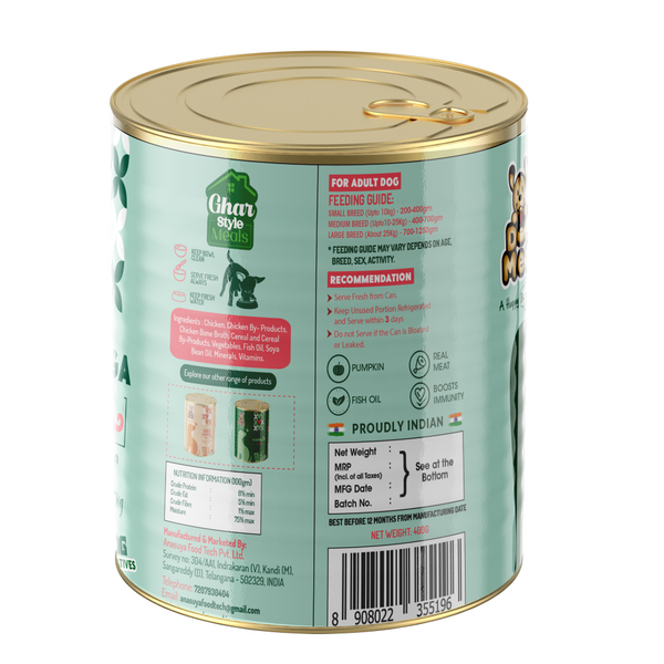 Dog Meal Moringa Chicken Meals Dog Wet Food (Buy 1 Get 1)