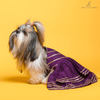 The Papaw Cartel Double Layered Gotapatti Ethnic Frock for Dogs (Purple) Dogs-Clothing & Accessories The Papaw Cartel Dropship