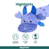 Zippy Paws Zippy Dragonz Plush Squeaky Toy for Dogs (Blue) Dogs-Toys Zippy Paws