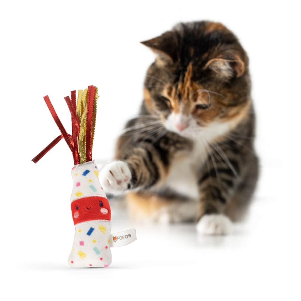 Barkbutler x Fofos Birthday Drink Catnip Toy for Cats Cats-Toys Barkbutler