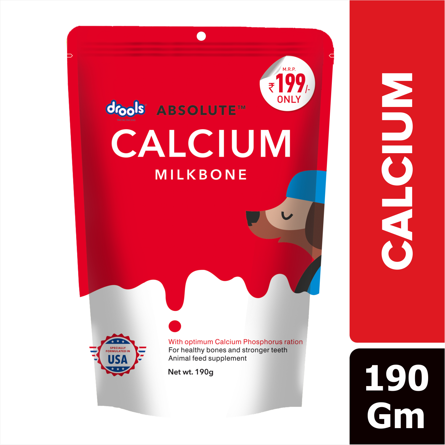 Drools Absolute Calcium Bone, Goodies Mixed Flavour Stick, First Bark Chicken Training Cubes Dogs Combo Exclusive Combo Exclusive Combo