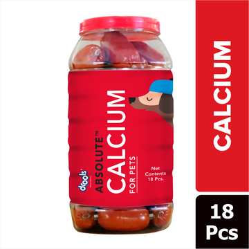 Drools Absolute Calcium Sausage Supplement for Dogs