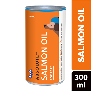 Drools Absolute Salmon Oil Syrup Supplement for Dogs