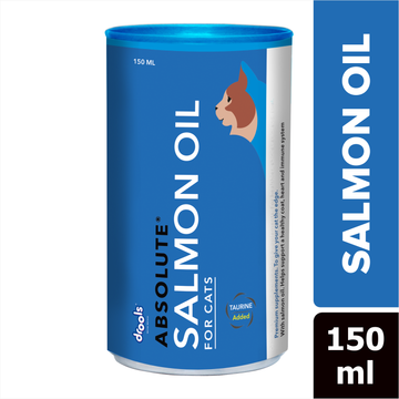 Drools Absolute Salmon Oil Syrup Supplement for Cats