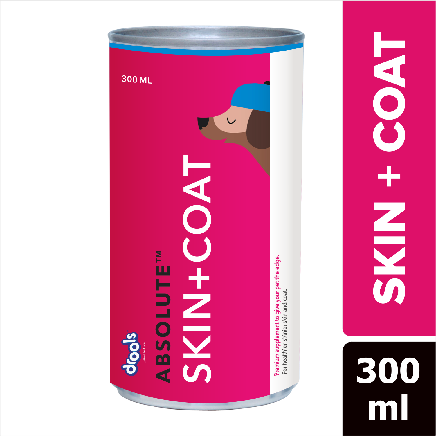 Drools Absolute Skin & Coat Syrup Supplement for Dogs