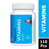 Drools Absolute Vitamin And Skin & Coat Supplement Tablets for Dogs Combo