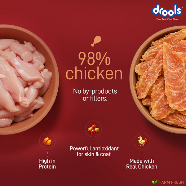 Drools Chicken Jerky Dog Treats