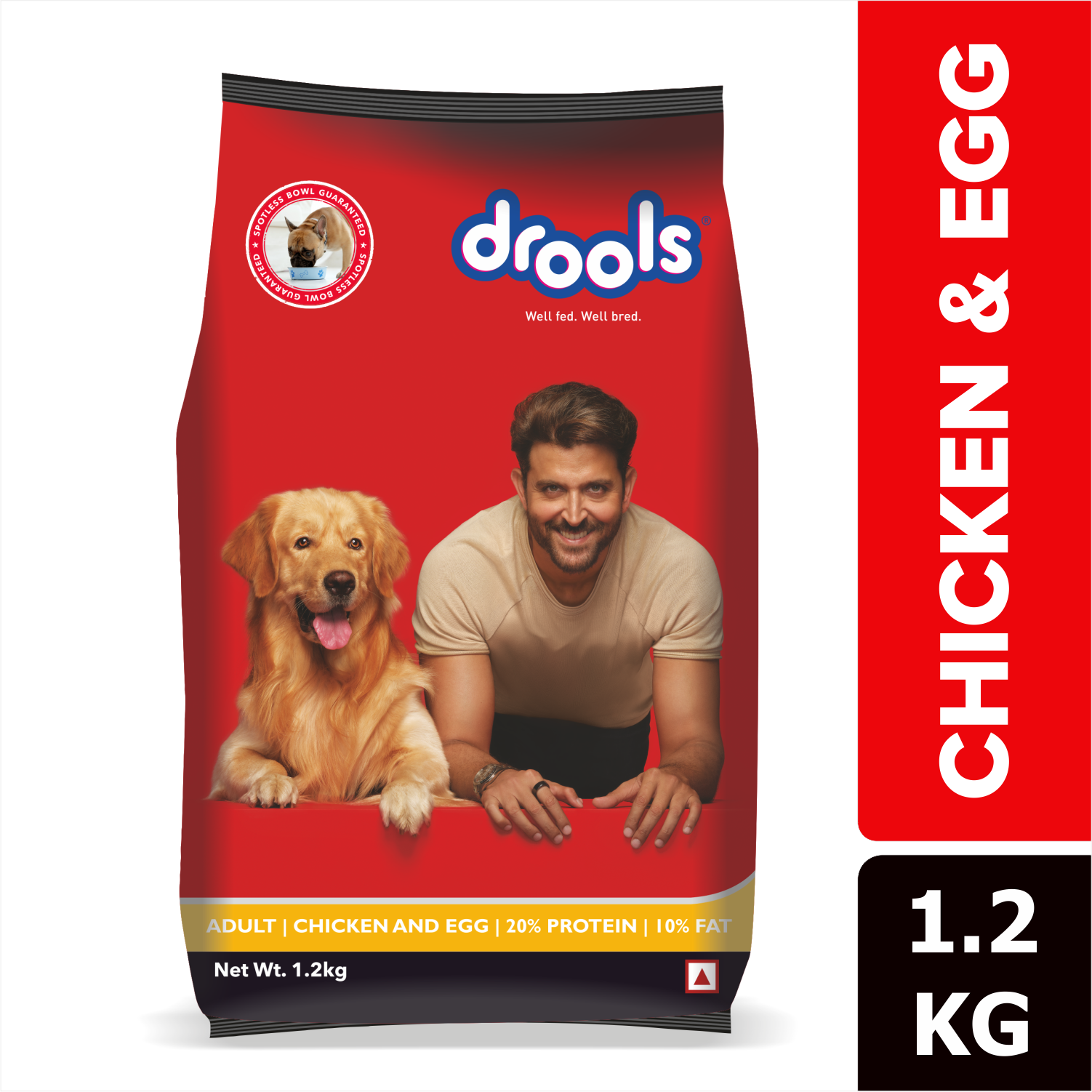 Drools Chicken and Egg Adult Dog Dry Food