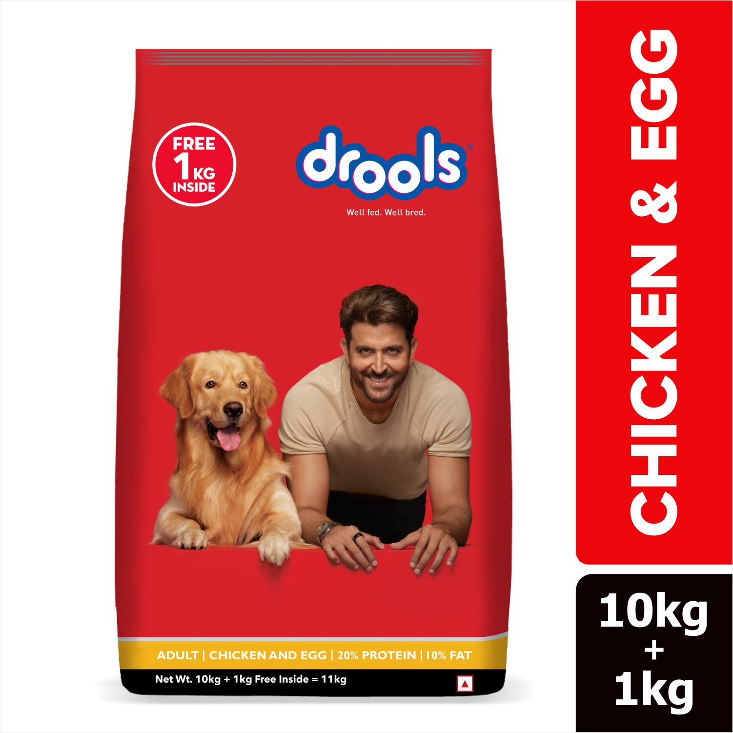 Drools Chicken and Egg Adult Dog Dry Food