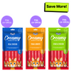 Drools Tuna & Bunito, Crab & Chicken and Real Chicken Creamy Cat Treats Combo Cats-Treats & Others Drools 3x75g (15pcs)