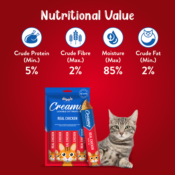 Drools Real Chicken Creamy Cat Treats