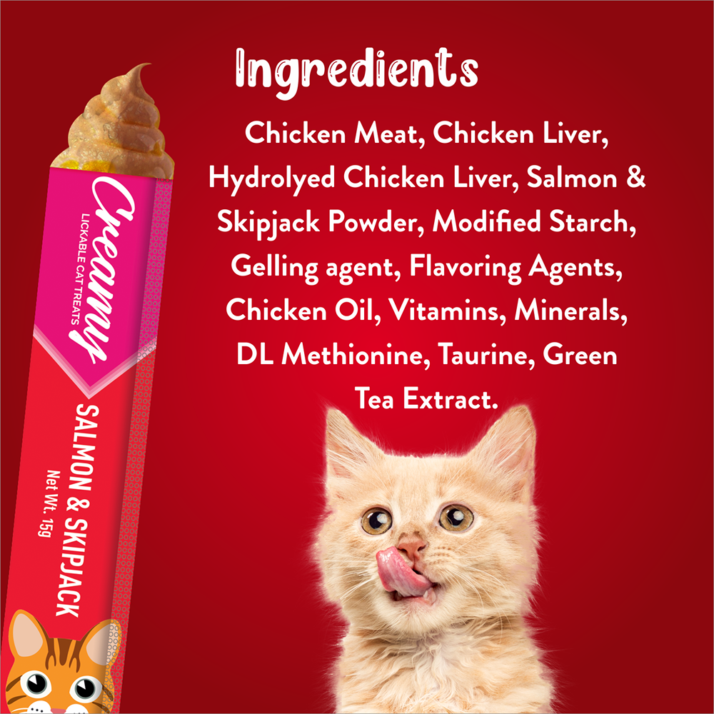 Drools Salmon & Skipjack Creamy Cat Treats Cats-Treats & Others Drools