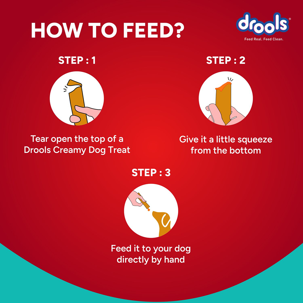 Drools Chicken & Pumpkin Creamy Dog Treats Dog Treats + Others Drools