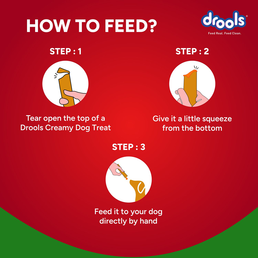 Drools Chicken & Spinach Creamy Dog Treats Dog Treats + Others Drools