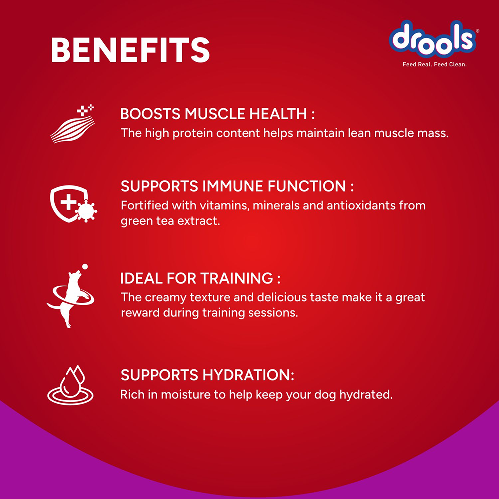 Drools Strawberry Creamy Dog Treats Dog Treats + Others Drools
