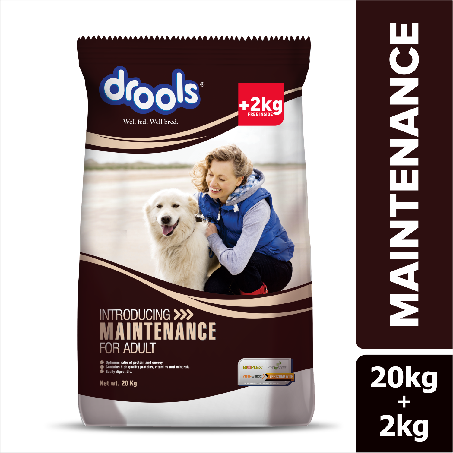 Drools Maintenance Chicken Flavor Adult Dog Dry Food