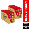 Drools Real Chicken & Chicken Liver Chunks in Gravy Adult Dog Wet Food Dogs-Wet Food Drools 30x150g