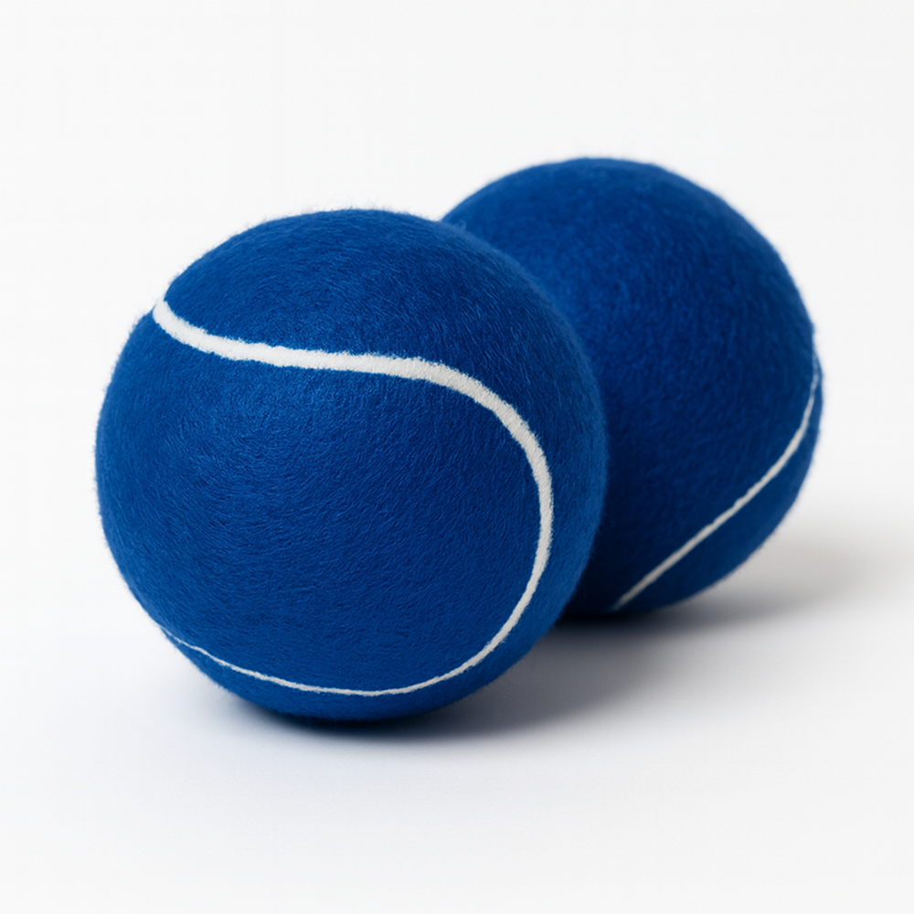 Talking Dog Club Tennis Ball Toy for Dogs (Blue) Dogs-Toys Talking Dog Club Dropship Pack of 2