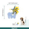 Zippy Paws ZippyTuff Teether Elliot the Elephant Plush Toy for Dogs Dogs-Toys Zippy Paws