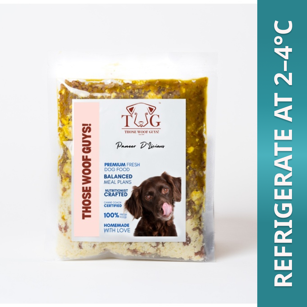 Those Woof Guys Paneer D’licious Home Meal for Dogs Home Meals Those Woof Guys 500g