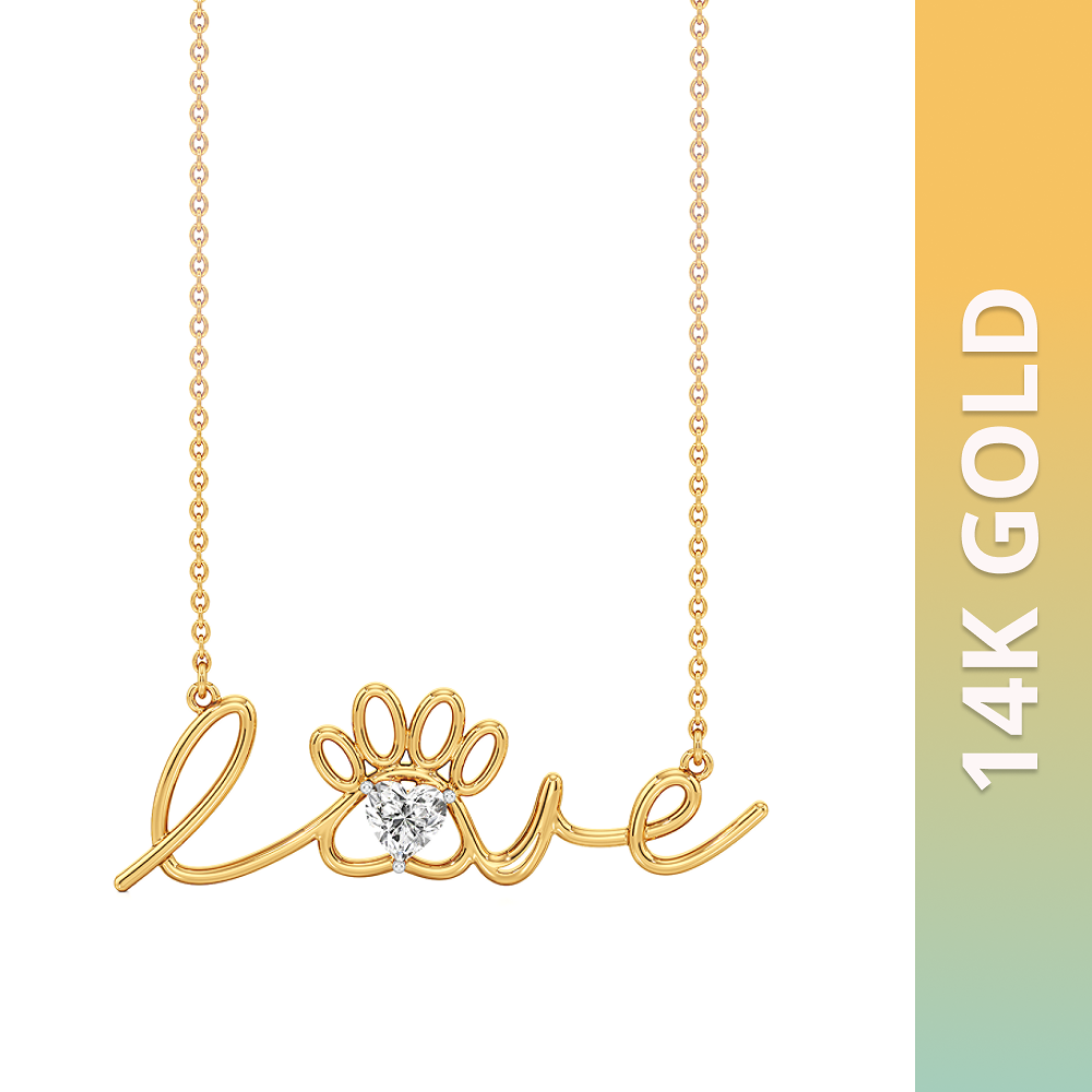 Ethera Bark & Bling Neckwear for Women Pet Parent-Jewellery & Accessories Ethera Dropship Yellow Gold