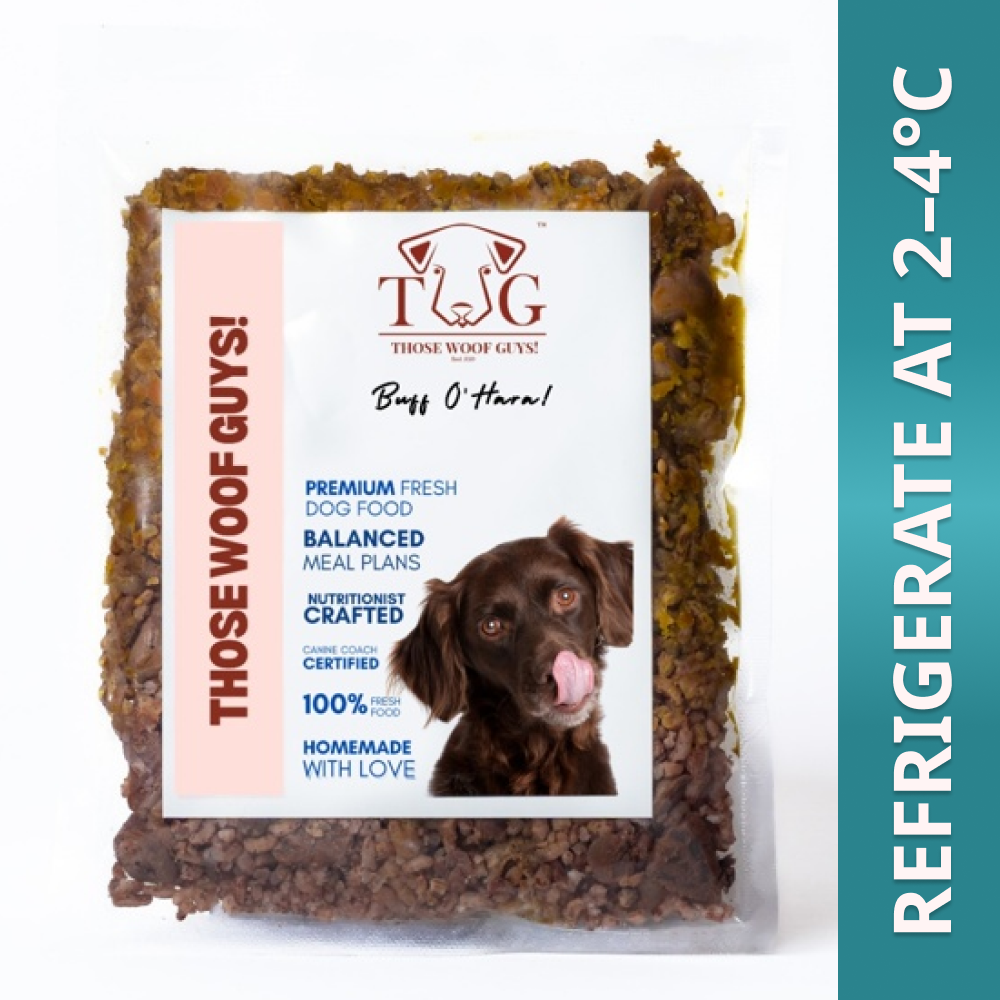 Those Woof Guys Buff O’Hara Buffalo Home Meal for Dogs Home Meals Those Woof Guys 500g