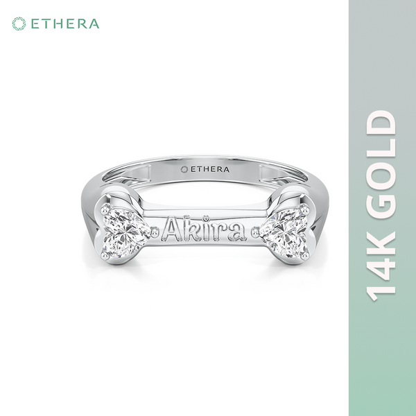 Ethera Trick or Treat Ring for Women (White Gold)