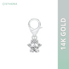 Ethera Pawfectly Yours Charm Wristwear for Women (White Gold) Pet Parent-Jewellery & Accessories Ethera Dropship 1.6g