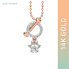 Ethera Bone Appetit Pendant Neckwear for Women (Rose Gold) Pet Parent-Jewellery & Accessories Ethera Dropship 1.51g