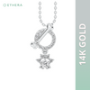Ethera Bone Appetit Pendant Neckwear for Women (White Gold) Pet Parent-Jewellery & Accessories Ethera Dropship 1.51g