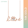 Ethera Bark & Bling Neckwear for Women (Rose Gold) Pet Parent-Jewellery & Accessories Ethera Dropship 3.18g