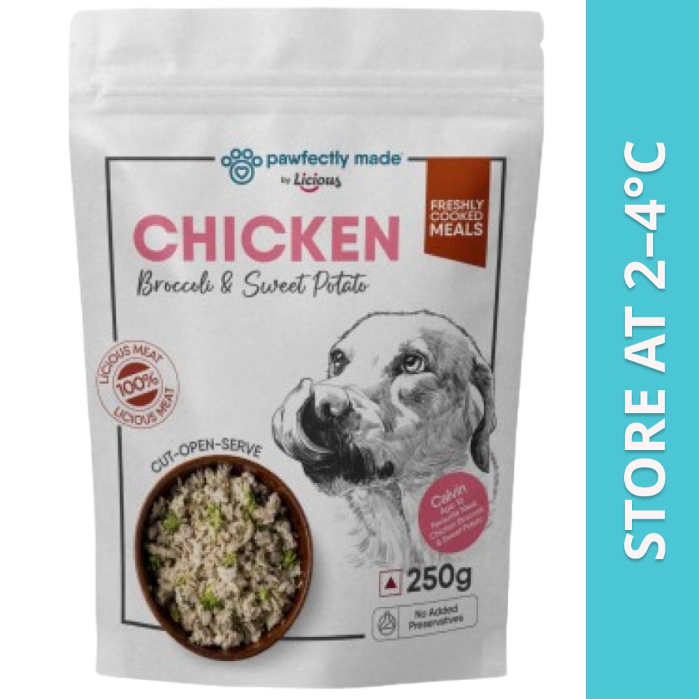 Pawfectly Made By Licious Chicken Broccoli & Sweet Potato Home Meal for Dogs Home Meals Pawfectly Made By Licious