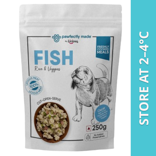 Pawfectly Made By Licious Fish Rice & Veggies Home Meal for Dogs